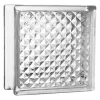TIJOLO DE VIDRO CLEAR TRANSPARTENTE 190X190X80 - LIEGE