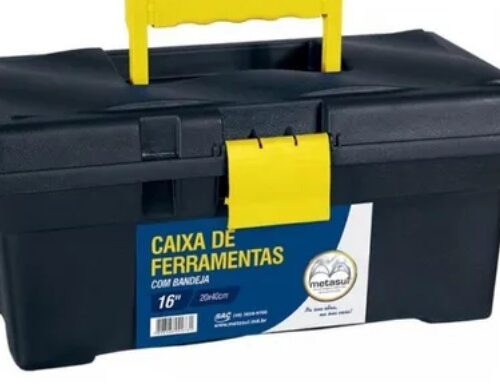 foto_15122_2292.jpg CAIXA FERRAMENTAS 19,5 AMARELA/PRETA - METASUL