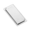 PLACA METALICA P/ CONDULETE 1/2 3/4 WETZEL