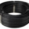 MANGUEIRA PRETA 3/4X2,0MM (POR METRO) ROLO COM 100M - POLLYANA