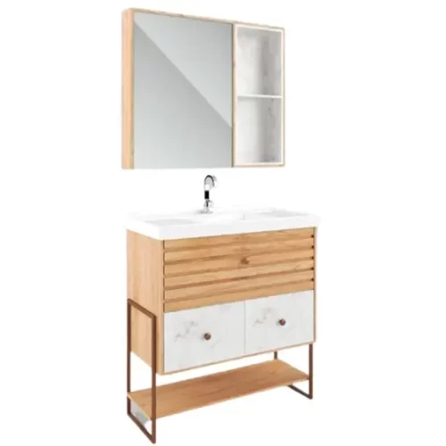 d1e0587c16e59cf8e4de22d8e25a3ce3 KIT CATAR 80CM RICORI COM AMARMO E DOURADO MMT PR — SÃO JOÃO