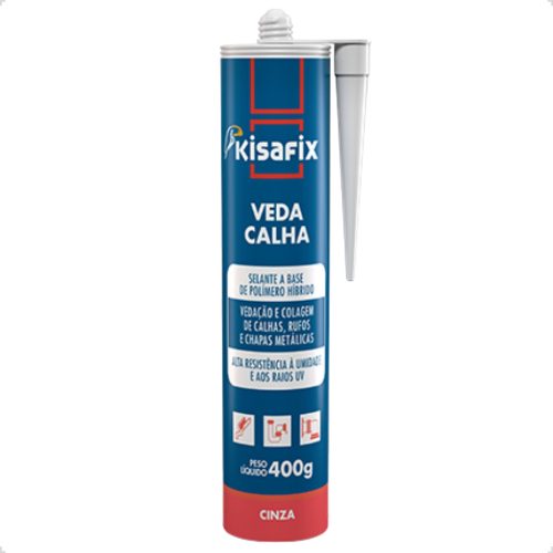 br-11134207-7r98o-ltwoc15vk12d89 VEDA CALHA CINZA SELANTE A BASE DE POLIMERO KISAFIX - KILLING