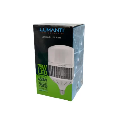 LÂMPADA DE LED BULBO ALTAPOTÊNCIA 75W 6500K - LUMANTI