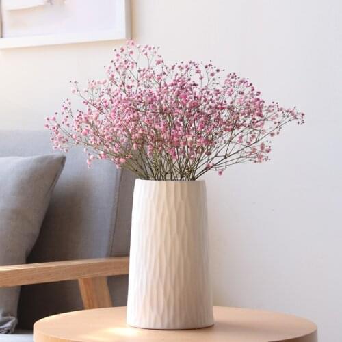 vaza-keramicheskaya-belaya-volnistaya-dlya-suhih-cvetov-4851bc3571285cce388eb3697c0f6fe4-500 VASO ONDULADO 1 BRANCO ROTO - DECOR