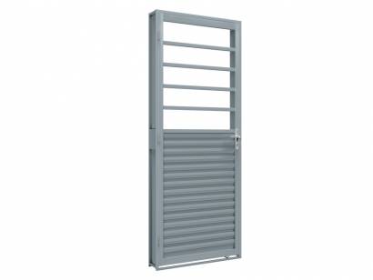PORTA EXT. METAL MISTA ESQ.  0.74X215X12
