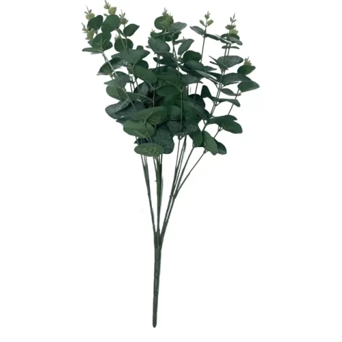 20565_fs114631-f-buque-eucalipto-50cm-verde-pr-12196-431396_l1_638146608372233189 BUQUE EUCALIPTO VERDE FLOCADA (2276-93) - DISTRISUL