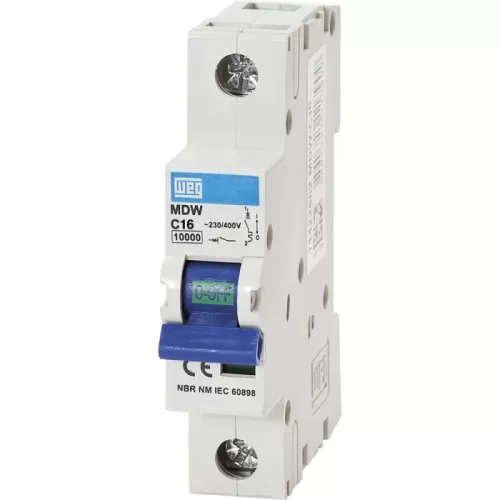 224177-800-800 DISJUNTOR DIN CURVA C 2X16A 3KA - WEG