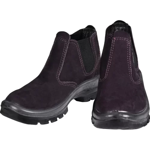 Botina-Elastico-Agro-Bidensidade-Nobuck-Cafe-N35-Kala- BOTINA ELASTICO NOBUCK CAFÉ103-02 NB TAM:41 - KAUANY