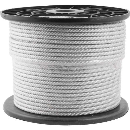 CABO DE ACO A.F. 4,76MM - 3 16 GALV. 6X7 RL 100M - MUNDIAL