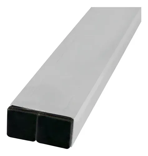 D_NQ_NP_681486-MLA80416384346_112024-O REGUA PEDREIRO BI TUBULAR REFORCADA C/ 3,00M (TAMPA CINZA) - TORRE FORTE