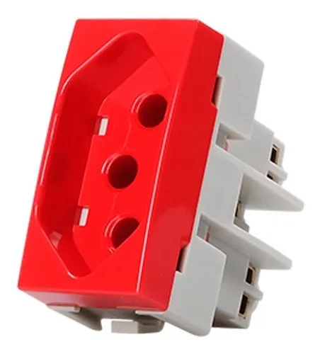 D_NQ_NP_943047-MLU54976896829_042023-O MODULO TOMADA 20A -VERMELHA - SLEEK