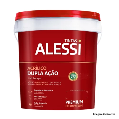 ACR FOS DUPLA ACAO CROMIO 18L - ALESSI