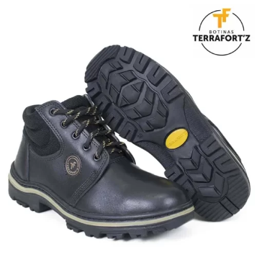coturno-couro-preto-cod-940-terrafort-z BOTINA DE SEGURANCA COURO PRETA TAM:36 - TERRAFORTZ