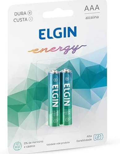 PILHA AAA PALITO BL. ALCALINA ? ELGIN