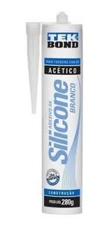 foto_27690_12193.jpg SILICONE ACETICO 256G BRANCO - TEK BOND