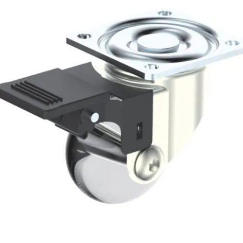 foto_18567_12988.jpg RODIZIO TRANSPARENTE 35MM COM FREIO - SOPRANO