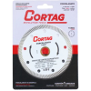 DISCO DIAMANTADO PORCELANATO TURBO 110MM - CORTAG