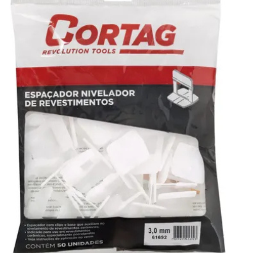 foto_20045_12452.jpg ESPAÇADOR NIVELADOR 3,0MM 50 UN - CORTAG