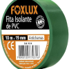 FITA ISOLANTE 10MX19MM VERDE - FOXLUX