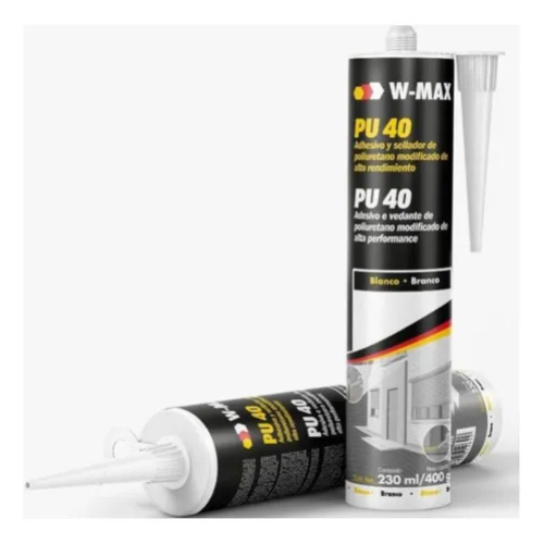PU 40 W-MAX BRANCO 230ML/400G - WURTH