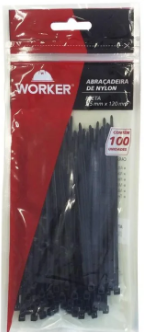 foto_22496_11047.jpg ABRACADEIRA NYLON 4,8X400 PRETA - WORKER