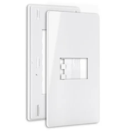 foto_22650_13018.jpg CONJUNTO PLACA 4X2 1 POSTO HORIZ BR C/SUP INFINITI-MARGIRIUS