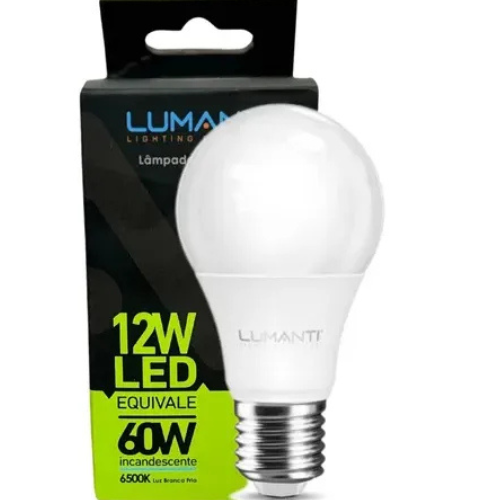 foto_22814_12566.jpg LAMPADA  DE LED BULBO 12W 6500K 806LM - LUMANTI