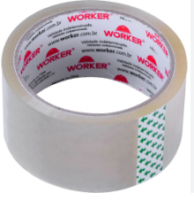 FITA ADESIVA EMPACOTAMENTO 48MM X 45M TRANSPARENTE - WORKER