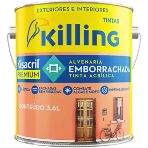 BASE A BRANCO EMBORRACHADA KISACRIL 3,6 GM - KILLING