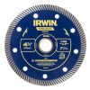 DISCO DIAMANTADO TURBO PORCELANATO 4 3/8 - IRWIN