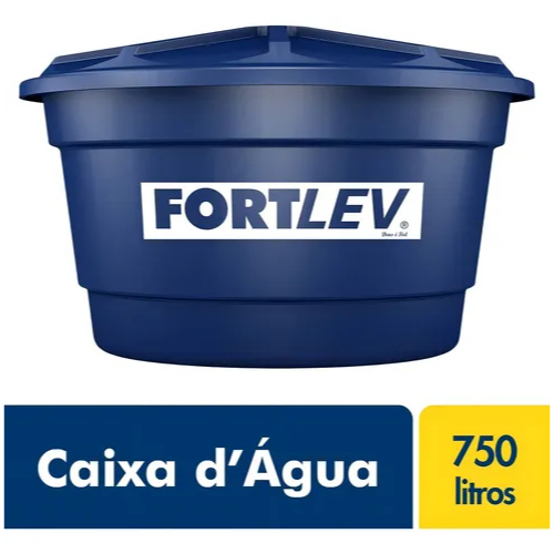 CAIXA DE ÁGUA POLIETILENO 750 LITROS - FORTLEV