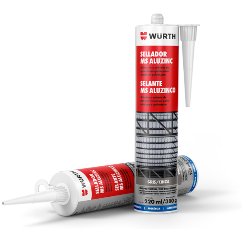 SELANTE MS ALUZINCO 220ML/380G - WURTH