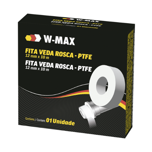 FITA VEDA ROSCA W-MAX 12MMX10M - WURTH