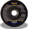 DISCO FLAP DE ZIRCONIA 115X22,23MM G60 - IRWIN