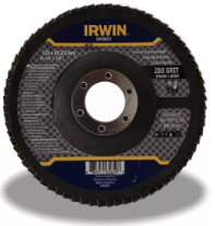 foto_24000_11434.jpg DISCO FLAP DE ZIRCONIA 115X22,23MM G60 - IRWIN
