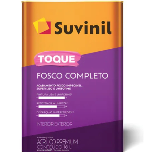 BASE A ACRILICA FOSCO COMPLETO 16 LTS - SUVINIL