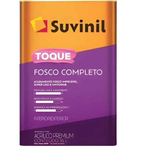 BASE C ACRILICA FOSCO COMPLETO 16 LTS - SUVINIL