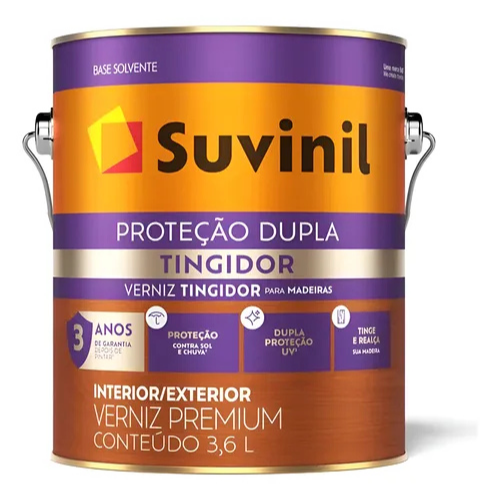 VERNIZ PROTECAO DUPLA TINGIDOR MOGNO  3,6L GM - SUVINIL