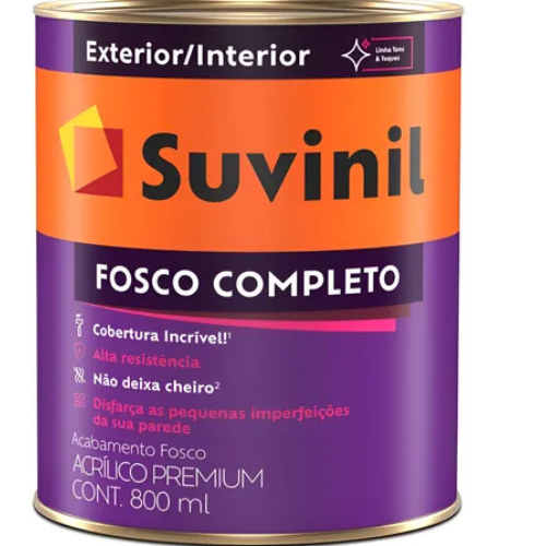 BASE B ACRILICA FOSCO COMPLETO 0,800LTS - SUVINIL