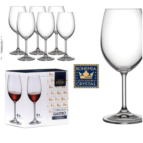 foto_24937_12663.jpg JOGO COM 6 TAÇA VINHO GLASS BOHEMIA 450ML - MODENUTI