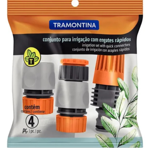 foto_25173_12387.jpg CONJUNTO PARA IRRIGACAO 4 PCS - TRAMONTINA