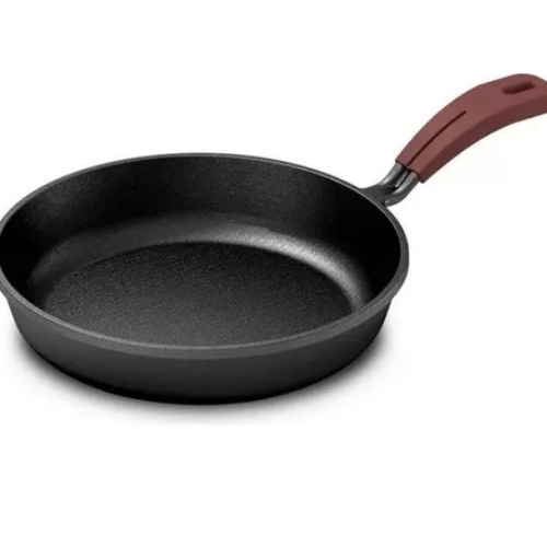 foto_25368_12689.jpg FERRO FUNDIDO FRIGIDEIRA SEM TAMPA FORNO FOGAO N.20 1L CABO DE SILICONE - MTA