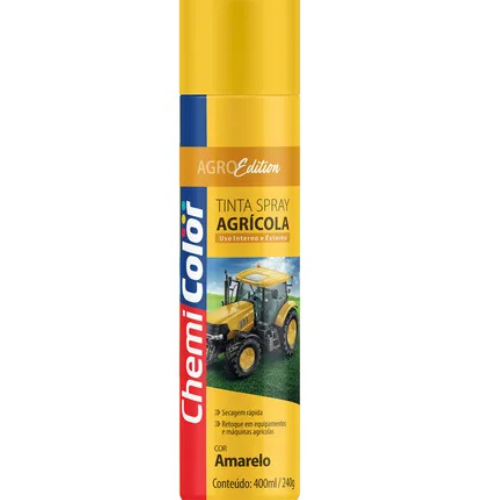 TINTA 400ML AGRICOLA AMARELO CP - CHEMICOLOR