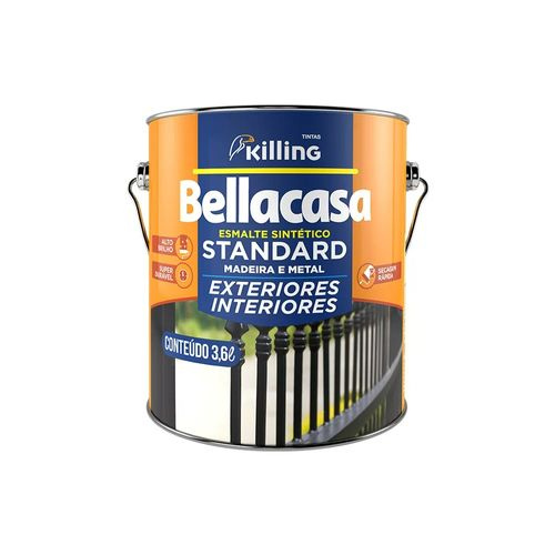 BELLACASA ESMALTE BRILHANTE AZUL MEDIO 1467 3,6L - KILLING