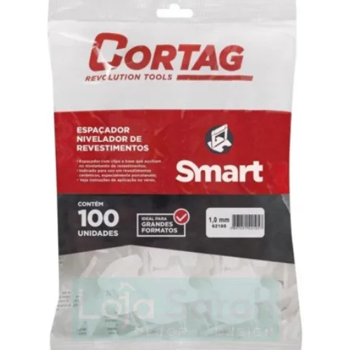 foto_26909_12449.jpg ESPAÇADOR NIVELADOR 1MM -100 UN- CORTAG