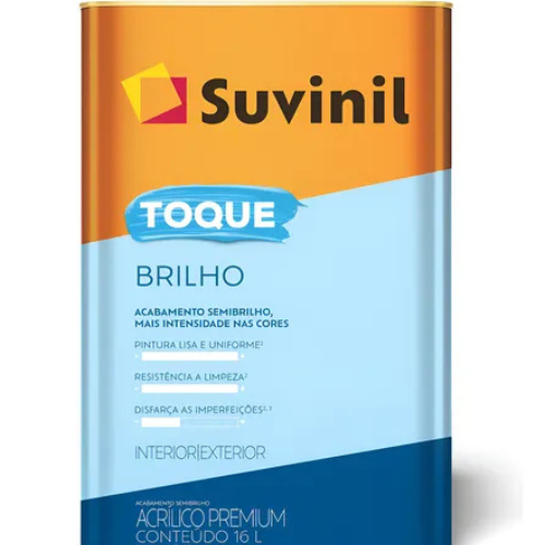 TINTA ACR SUVINIL TOQUE BRILHO  BASE A 16 LTS - SUVINIL
