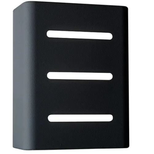 foto_27536_13049.jpg ARANDELA FUSSEN FECHADA 130MM 2XG9 PRETO - BLUMENAU