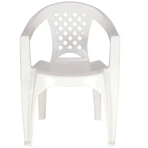 CADEIRA COM BRACOS BRANCA IGUAPE BR - TRAMONTINA