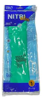 foto_27924_12241.jpg LUVA NITRI SLIM COM FORRO VERDE-PED TAM 8 M - VOLK