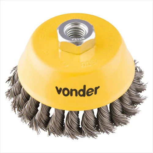ESCOVA COPO 4" TORCIDA AC - VONDER